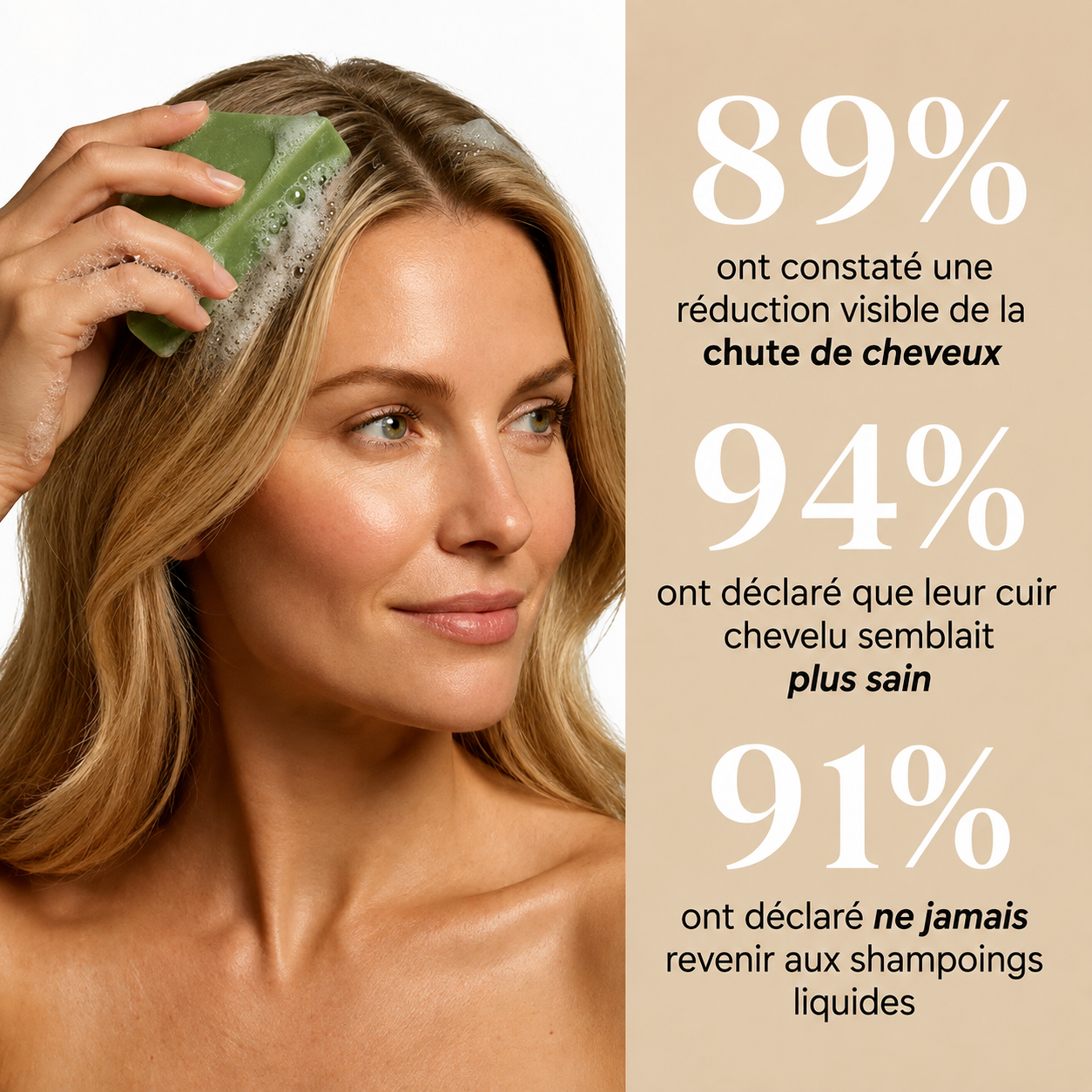 Savon Naturel Cheveux et Cuir Chevelu |🌱 12 Plantes Coréennes — Au Cœur Du Rituel.