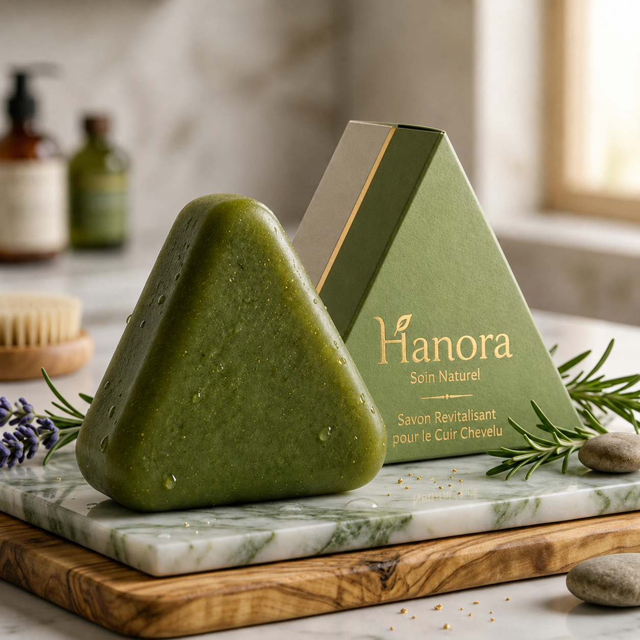 Savon Naturel Cheveux et Cuir Chevelu |🌱 12 Plantes Coréennes — Au Cœur Du Rituel.